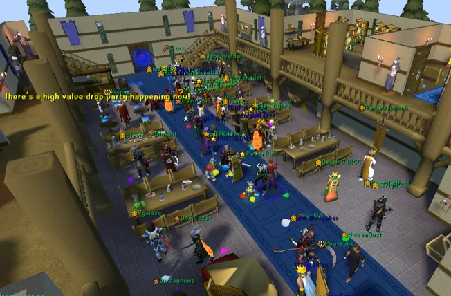 100 leden dropparty